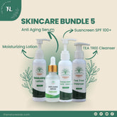 Anti aging+ Sunscreen SPF 100+ Moisturizing lotion + Tea tree cleanser